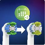 Brossette Oral-B Precision Clean Brossettes de Rechange Clean Maximiser. pour Brosse a Dents Electrique. Pack de 8