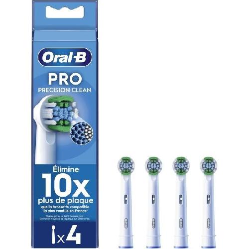 Brossette Oral-B Pro Precision Clean Brossettes Pour Brosse a Dents. Pack De 4 Unités