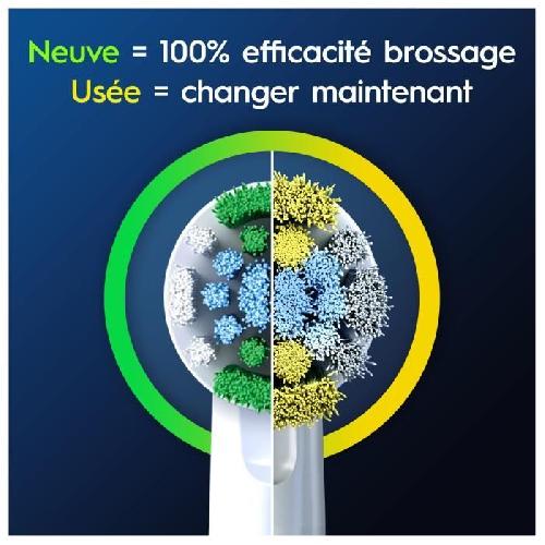 Brossette Oral-B Pro Precision Clean Brossettes Pour Brosse a Dents. Pack De 4 Unités