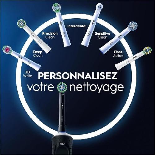 Brosse A Dents Electrique Oral-B Vitality Pro Brosse a Dents Électrique Noire. 1 Brossette