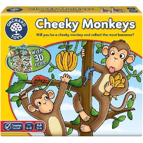 Jeu De Societe - Jeu De Plateau Orchard Toys Cheeky Monkeys a Luck Game