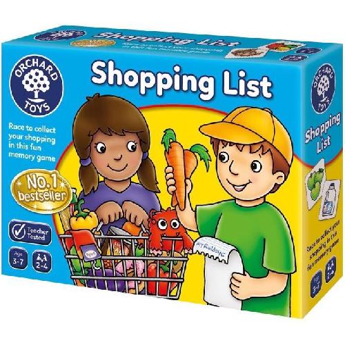 Jeu De Societe - Jeu De Plateau Orchard Toys - Jeu de Liste de Courses Shoppi...