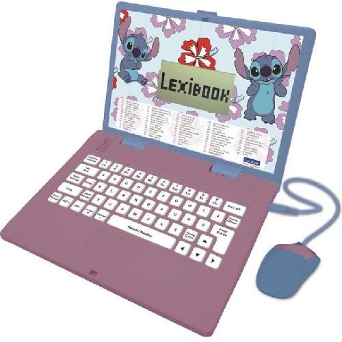 Ordinateur Enfant Ordinateur éducatif bilingue STITCH ? 124 activités (Français-Anglais)