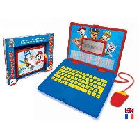 Ordinateur Enfant Ordinateur Educatif Bilingue Pat' Patrouille - LEXIBOOK - 124 activites