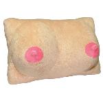 Oreiller de seins en peluche