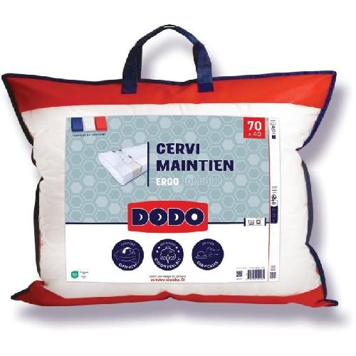 Oreiller Oreiller ferme - DODO - Maintien cervical - 40 x 70 cm - Blanc