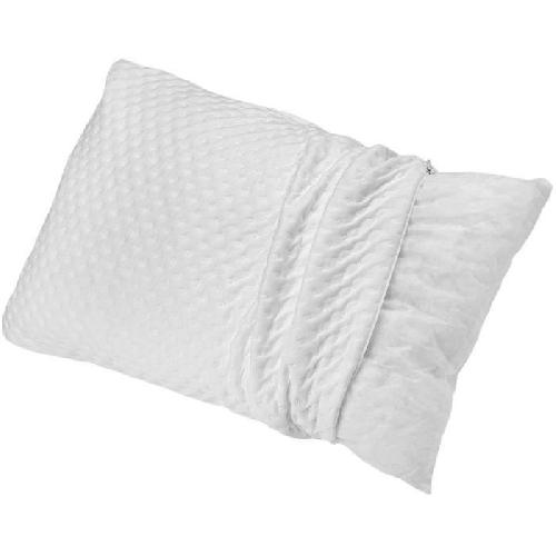 Oreiller Oreiller - TOISON D'OR - Memotec - Confort souple - 60x60cm - Blanc