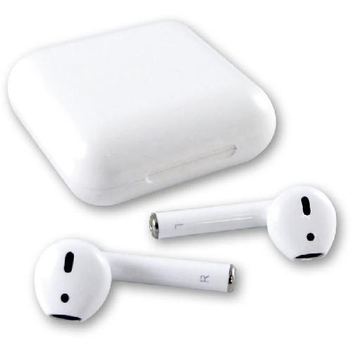 Casque - Ecouteur - Oreillette OREILLETTES STEREO BLUETOOTH BLANC - INOVALLEY - CO15-MIRROR-W