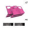 Organiseur De Siege - Poche De Rangement Pack Metro Rose - 2 Metro + 4 Sangles Quick - Stayhold