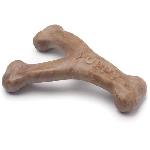 Jouet Os a mâcher pour chiots - BENEBONE - Puppy WISHBONE S - Nylon - Saveur bacon 100% véritable