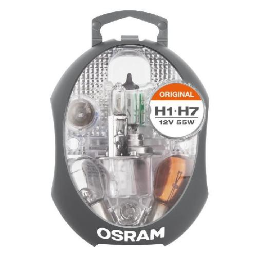 Ampoules H7 12V OSRAM Boite de lampes de rechange halogenes H1-H7 - 12V