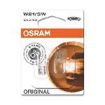 Ampoule - Eclairage Tableau De Bord OSRAM Lot de 2 Lampes de signalisation halogene Original W21-5W x10