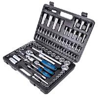 Outil A Main Malette a outils de 95 pieces - SCHEPPACH - TB94 - Outils en acier chrome vanadium