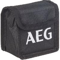 Outil De Mesure AEG - Niveau laser croix. portée 20 m. laser vert. 2 lignes. avec 1 adaptateur. 2 piles AA. 1 pochette de rangement - CLG220-B