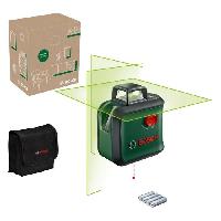 Outil De Mesure Laser lignes AdvancedLevel 360 de Bosch (3 laser lignes avec laser a 360° pour un alignement dans toute une piece. dans boîte