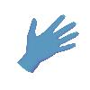 Outils Voiture Gants NITRILE BLUE XL -BOITE 100PCS-