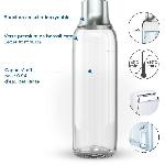 Gazeificateur - Machine A Sodas Pack 2 bouteilles BRITA - Pour machine SodaTRIO - Capacite 1L - Verre
