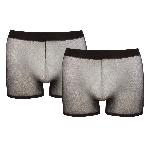 Pack 2 Boxers Translucides Taille Unique SML Pack 2 Boxers Translucides Taille Unique SML