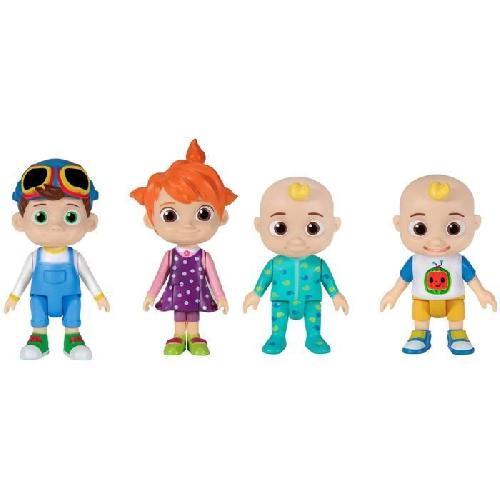 Figurine Miniature - Personnage Miniature Pack 4 figurines CoComelon - JJ. TomTom et YoYo - Bandai