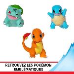 Figurine Miniature - Personnage Miniature Pack 8 Figurines Pokémon - BANDAI - JW3063 - Multicolore - Battle Pokémon