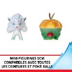 Figurine Miniature - Personnage Miniature Pack 8 Figurines Pokémon - BANDAI - JW3063 - Multicolore - Battle Pokémon