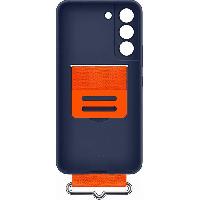 Pack Accessoires Coque Silicone avec laniere G S22 Bleu Marine