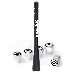 Pack Antenne +5 Bouchons De Valves Sparco