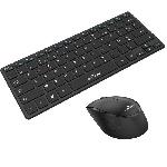 Pack Clavier - Souris Pack Clavier Souris - BLUESTORK - PACK MINI - Sans Fil - Compact - Noir