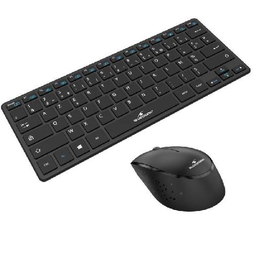 Pack Clavier - Souris Pack Clavier Souris - BLUESTORK - PACK MINI - Sans Fil - Compact - Noir
