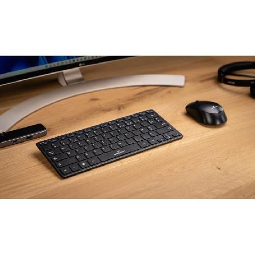 Pack Clavier - Souris Pack Clavier Souris - BLUESTORK - PACK MINI - Sans Fil - Compact - Noir