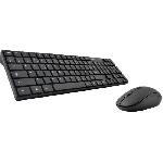 Pack Clavier - Souris Pack Clavier Souris - BLUESTORK - PACK OFFICE WIRELESS - Sans Fil - Azerty - Compatible Windows - Noir