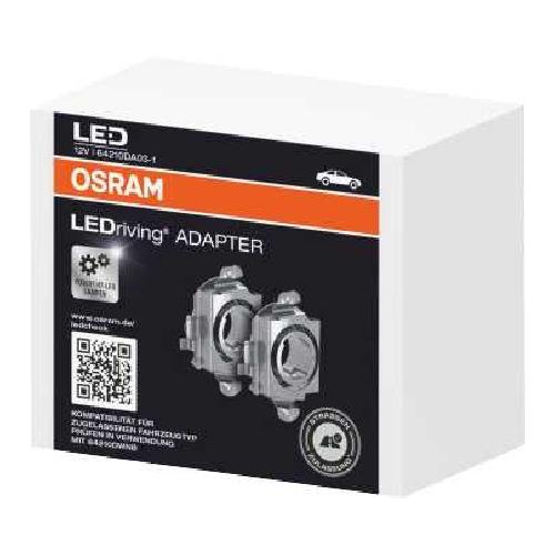 Ampoules H7 12V Pack De 2 Adaptateurs Ledriving 03 Osram