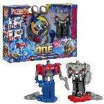 Figurine Miniature - Personnage Miniature Pack de 2 figurines Optimus Prime -Orion Pax- et Megatron -D-16- de 11 cm. jouets des 6 ans. Transformers One Robot Battlers