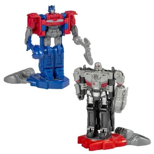 Figurine Miniature - Personnage Miniature Pack de 2 figurines Optimus Prime -Orion Pax- et Megatron -D-16- de 11 cm. jouets des 6 ans. Transformers One Robot Battlers