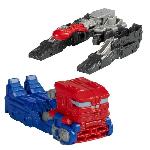 Figurine Miniature - Personnage Miniature Pack de 2 figurines Optimus Prime -Orion Pax- et Megatron -D-16- de 11 cm. jouets des 6 ans. Transformers One Robot Battlers