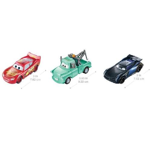 Vaisseau Spatial Miniature Pack de 3 mini-vehicules Cars Color Changers - MATTEL - Flash McQueen. Martin et Bobby Swift - 3 ans et +