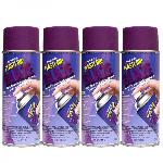 Pack de 4 aerosols de Film Blaze Violet fluo - 4x400 ml