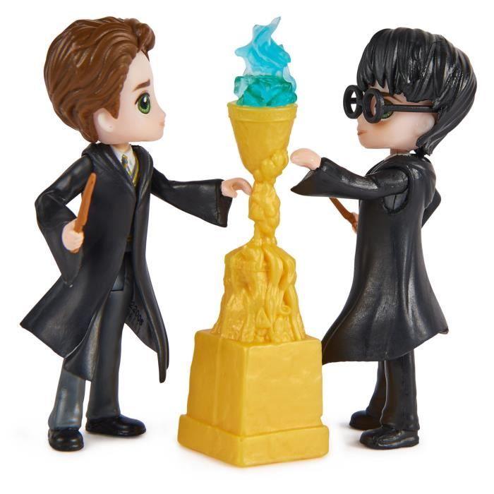 WIZARDING WORLD HARRY POTTER - 3 FIGURINES POLYNECTAR MOMENTS MAGIQUES 3 Poupees Figurines Articulees Figurine Harry Potter Jouet Harry Potter Jouer Et Exposer Jouet Enfant 6 Ans Et