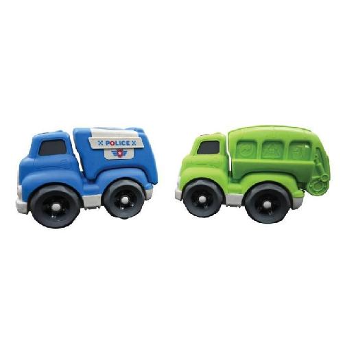 Vehicule Miniature Assemble - Engin Terrestre Miniature Assemble Pack de camions GM en fibres de blé. recyclable et biodégradable