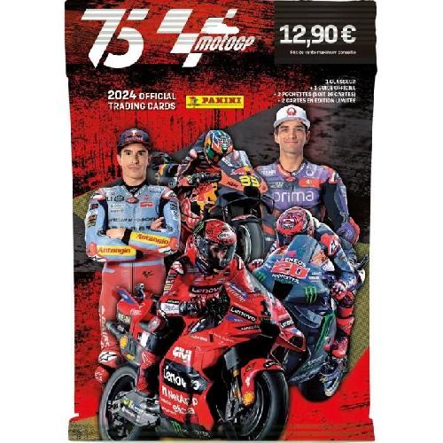 Jeu De Stickers Pack de Démarrage - PANINI - Moto GP 2024 TC - Classeur + 2 pochettes + 2 cartes édition limitée