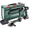 Pack De Machines Outil Machines sans fil Set - METABO - Combo Set 2.9.4 18 V - MetaBOX 165 L