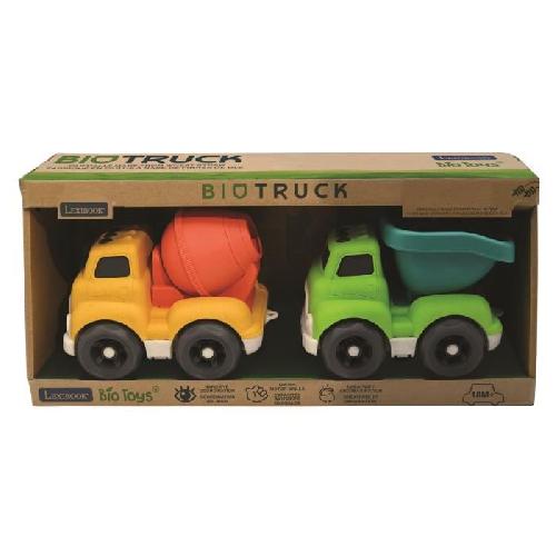 Vehicule Miniature Assemble - Engin Terrestre Miniature Assemble Pack de véhicules de chantiers en fibres de blé. recyclable et biodégradable