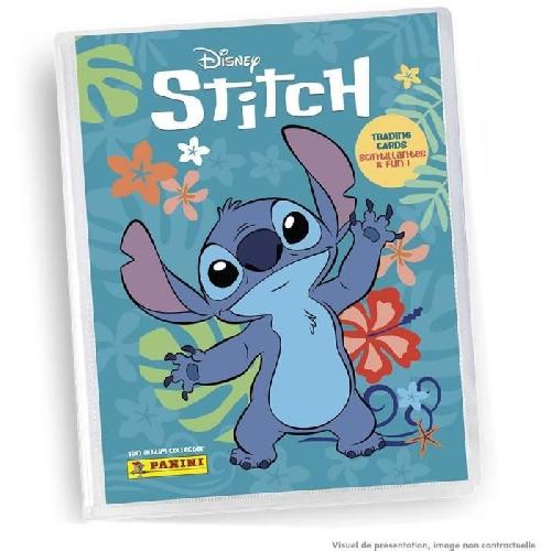 Jeu De Stickers Pack démarrage de collection - PANINI - STITCH TC - 1 classeur + 2 pochettes - 12 cartes + 1 carte EL