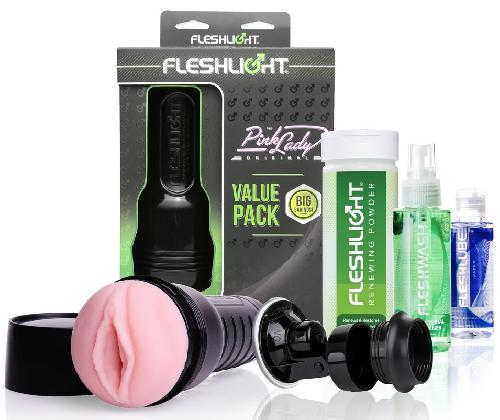 Pack Fleshlight Vagin Lady Original + Accessoires