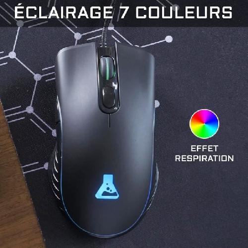 Pack Clavier - Souris Pack Gamer 2 en 1 - The G-Lab - COMBO KRYPTON - Souris Filaire - Clavier Filaire