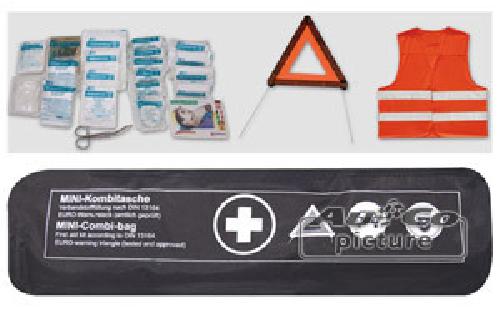 Gilet De Securite - Kit De Securite - Triangle De Securite Pack luxe triangle + gilet + trousse premiers secours