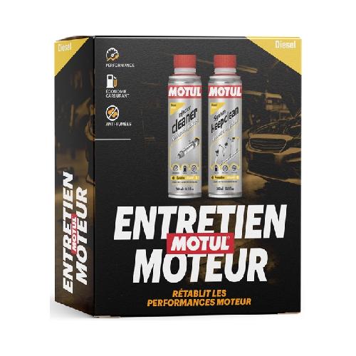 Additif Performance - Entretien - Nettoyage - Anti-fumee Pack Prevention Diesel Motul -injecteurs + Injection- 250ml