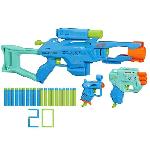 Pack tactique Nerf Elite 2.0 - NERF - Operator DB-2. Trio TD-3. Ace SD-1 - 20 fléchettes incluses