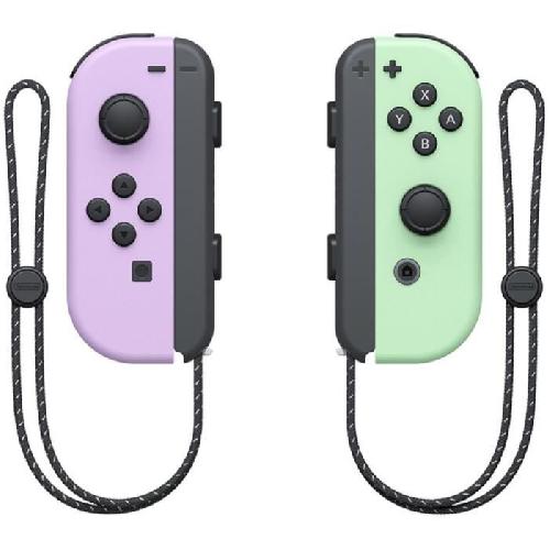 Manette Jeux Video Paire de manettes Joy-Con Violet Pastel & Vert Pastel pour Nintendo Switch
