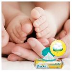 Distributeur De Lingette Bebe PAMPERS Lingettes Bebe New Baby SENSITIVE - Lot 4x50 Lingettes - 200 Lingettes